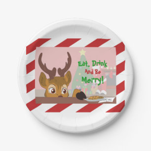 Reindeer Love Cookies Papieren Bordje