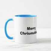 Reindeer met Menorah Antlers Chrismukkah Mok (Links)