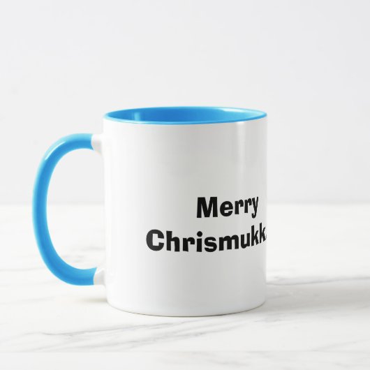 Reindeer met Menorah Antlers Chrismukkah Mok (Links)
