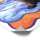 Reindeer mijn Poster (Hoek)