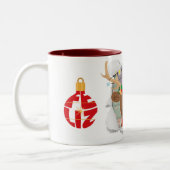 Reindeer Mug For Gifting (Gauche)