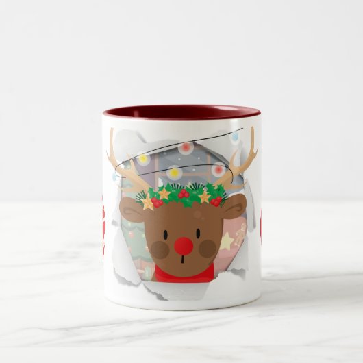 Reindeer Mug For Gifting (Centre)