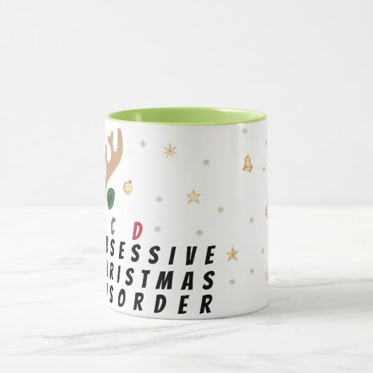 Reindeer OCD aangepast  Mok (Midden)