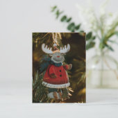 Reindeer Ornament Kerstmis Briefkaart (Staand voorkant)
