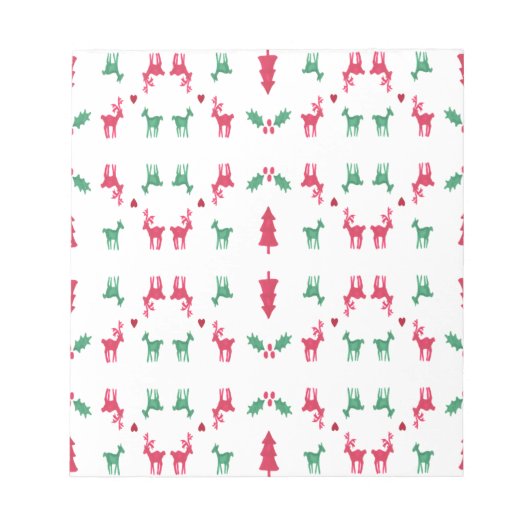 REINDEER PATTERN NOTITIEBLOK (Voorkant)