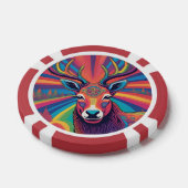 Reindeer Poker Chips (Enkel)