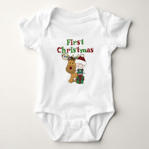 Reindeer Premiers T-shirts et cadeaux de Noël