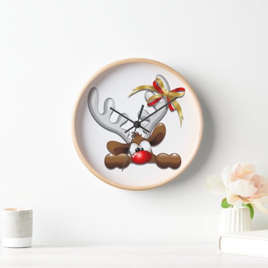 Reindeer Puzzled Funny Kerstpersonage (Huis)