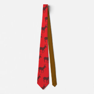 Reindeer Répéter maillot Accessoire Cravate rouge