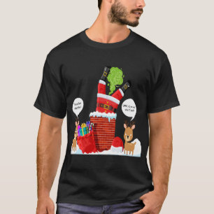 Reindeer’s Smelly Christmas Funny Cartoon T-shirt