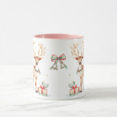 Reindeer Sleigh Christmas Mug (Centre)