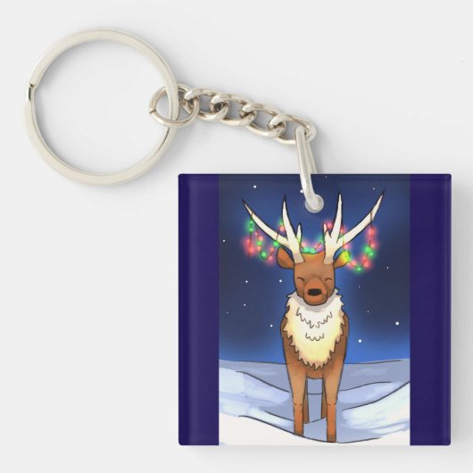 Reindeer sleutelhanger (voorkant)
