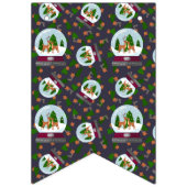 Reindeer Snow Globes Vlaggetjes (Tweede vlag)