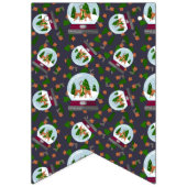 Reindeer Snow Globes Vlaggetjes (Eerste vlag)