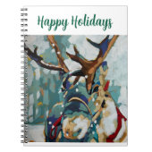 Reindeer Spiral Notebook Notitieboek (Voorkant)