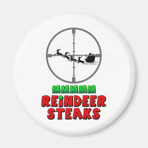 Reindeer Steaks Magneet