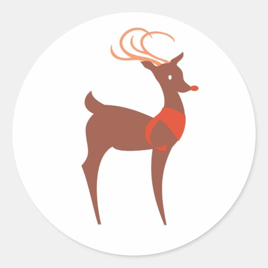 Reindeer Sticker (Voorkant)