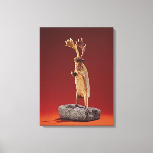 Reindeer, van Cape Dorset Canvas Afdruk (Voorkant)