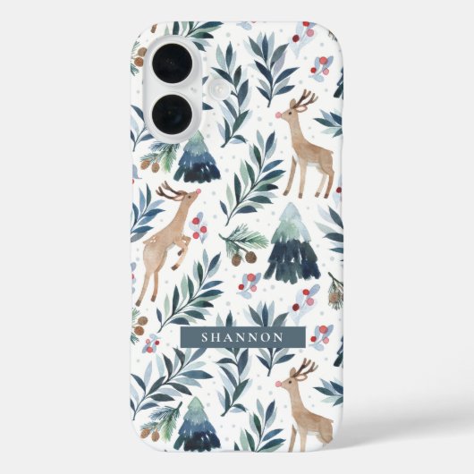 Reindeers in the Forest iPhone / coque ipad (Verso)