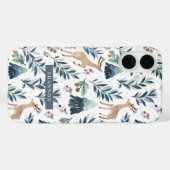 Reindeers in the Forest iPhone / coque ipad (Verso (horizontal))