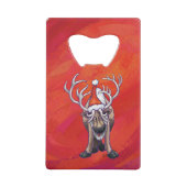 Reindees Noël Sur Vert (Devant)