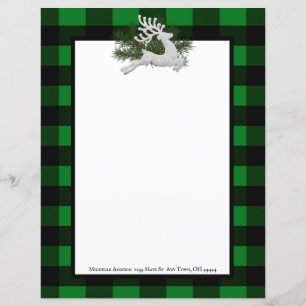 Reindeffer Buffalo Pset Stationery