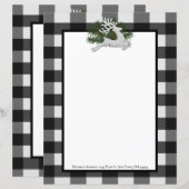 Reindeffer Buffalo Pset Stationery (Voorkant / Achterkant)