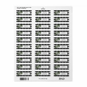 Reindeffer Buffalo-speldenlabel Etiket (Full Sheet)