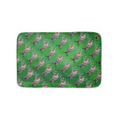 Reindekerst op groen badmat (Voorkant)