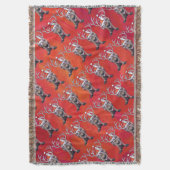 Reindekerst op groen deken (Voorkant Verticaal)