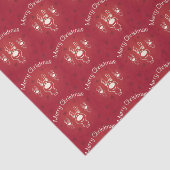 Reindekerstpas papier (Detail)