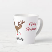 Reinder Christmas Latte Mug (Angle droit)