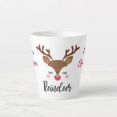 Reinder Christmas Latte Mug (Devant)