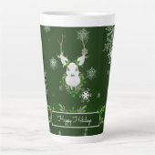 Reinder vert Latte Mug (Devant)