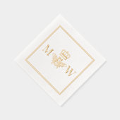 Reine Abeille Avec Couronne Couple 2 Monogramme In (Droite)