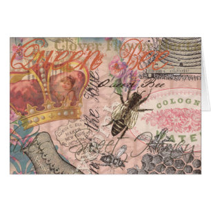 Reine Abeille Vintage Beau Collage