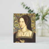 Reine Anne Boleyn - Carte postale Portrait (Debout devant)