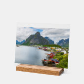 Reine auf den Lofoten Acryl Bord (Hoek)