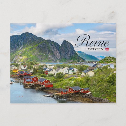Reine auf den Lofoten Briefkaart (Voorkant)