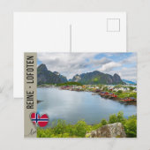 Reine auf den Lofoten Briefkaart (Voorkant / Achterkant)