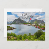 Reine auf den Lofoten Briefkaart (Voorkant / Achterkant)