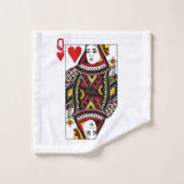 Reine de cœur (Gant de toilette)
