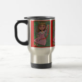 Reine de fée de coeurs - tasse de voyage (Gauche)