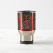 Reine de fée de coeurs - tasse de voyage (Centre)