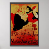 Reine de Joie par Victor Joze 36 x 24 Poster (Devant)