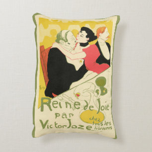 Reine de Joie Toulouse Lautrec Accent Kussen