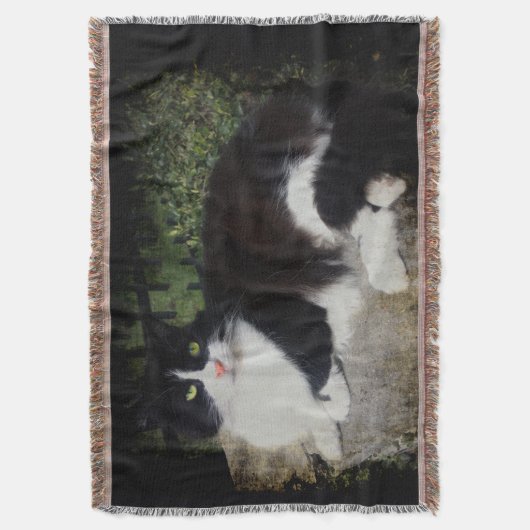 Reine de la couverture de jet de chat de jardin (devant Vertical)