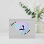 Reine de la poutre Carte postale de gymnastique (Debout devant)