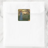 Reine de la saison d'automne - Stickers d'adresse  (Sac)