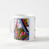 Reine de la tasse de clubs (Devant gauche)
